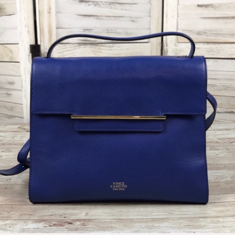 VINCE CAMUTO | Aster Satchel in Sodalite Blue